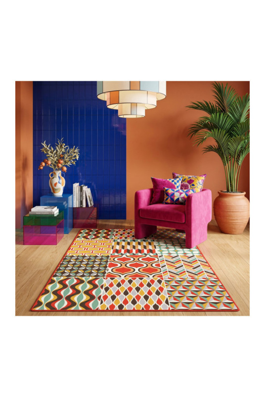 Tapis de couloir (100 x 150) - Multicolore