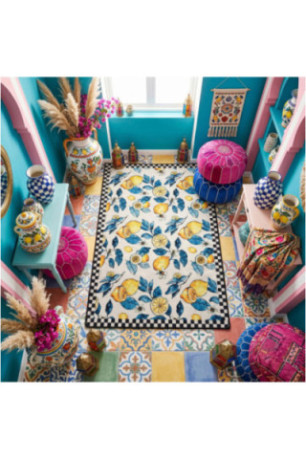 Tapis de couloir (80 x 200) - Multicolore