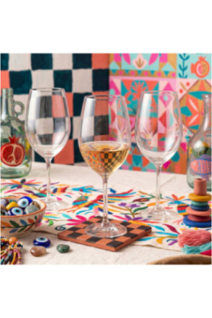 Ensemble de verres à vin (4 pièces) - Transparent