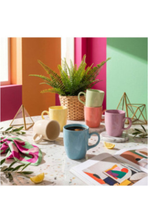 Ensemble de tasses (6 pièces) - Multicolore
