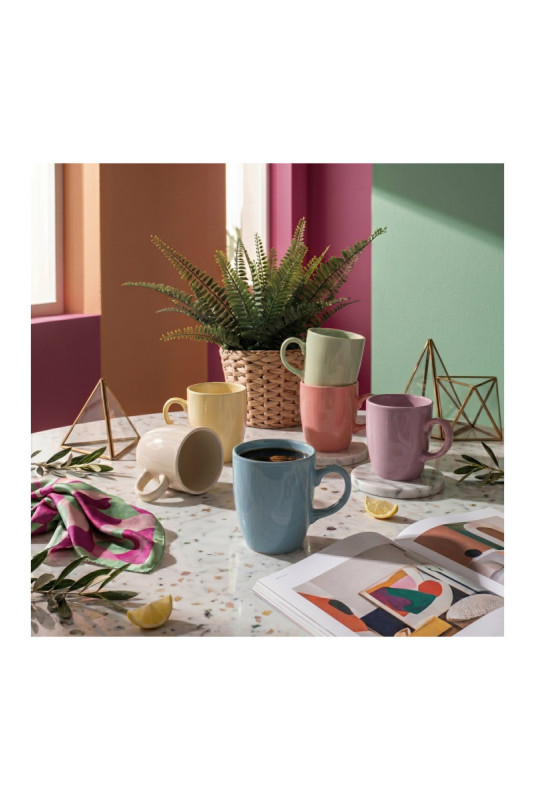 Ensemble de tasses (6 pièces) - Multicolore