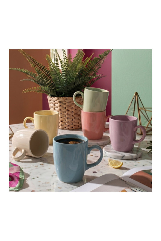 Ensemble de tasses (6 pièces) - Multicolore