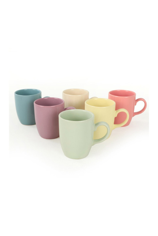 Ensemble de tasses (6 pièces) - Multicolore