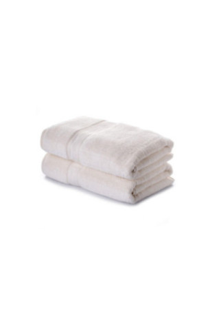 Ensemble de serviettes de bain (2 pièces) - Écru