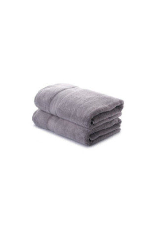 Ensemble de serviettes de bain (2 pièces) - Gris
