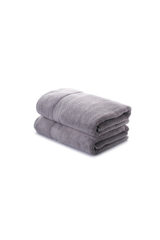 Ensemble de serviettes de bain (2 pièces) - Gris