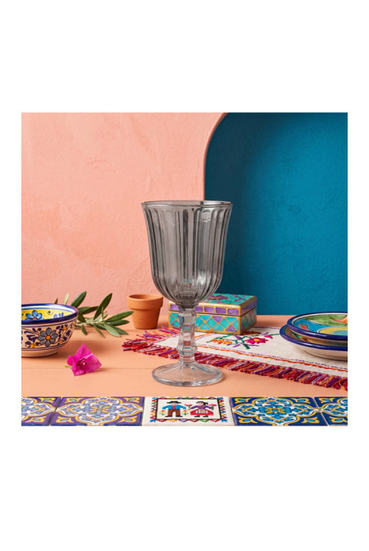 Ensemble de verres à vin (4 pièces) - Fumée