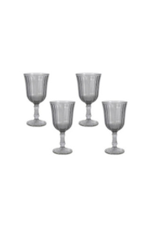 Ensemble de verres à vin (4 pièces) - Fumée