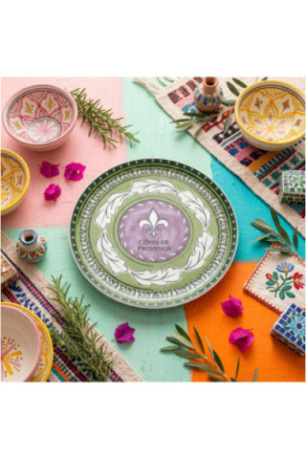 Assiette - Lilas