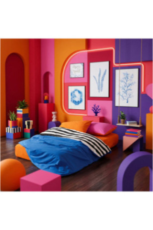 Ensemble de housse de couette renforcé - 200x200cm