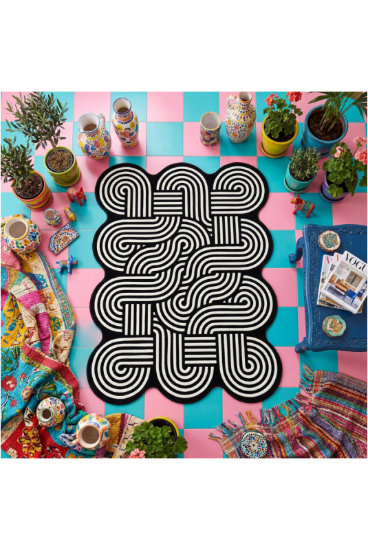 Tapis (140 x 190) - Multicolore