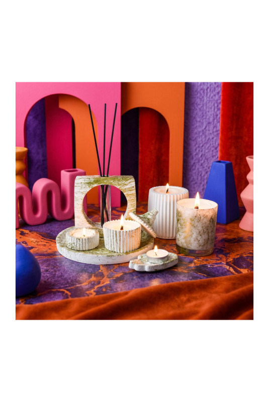 Ensemble de bougies (8 pièces) - Or