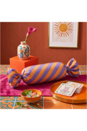Coussin - Violet Orange
