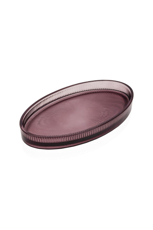 Plateau de salle de bain - Violet