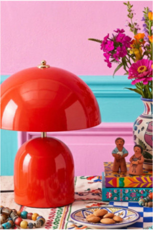 Lampe de table - Rouge