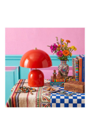 Lampe de table - Rouge