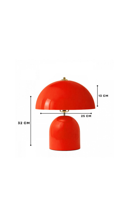 Lampe de table - Rouge