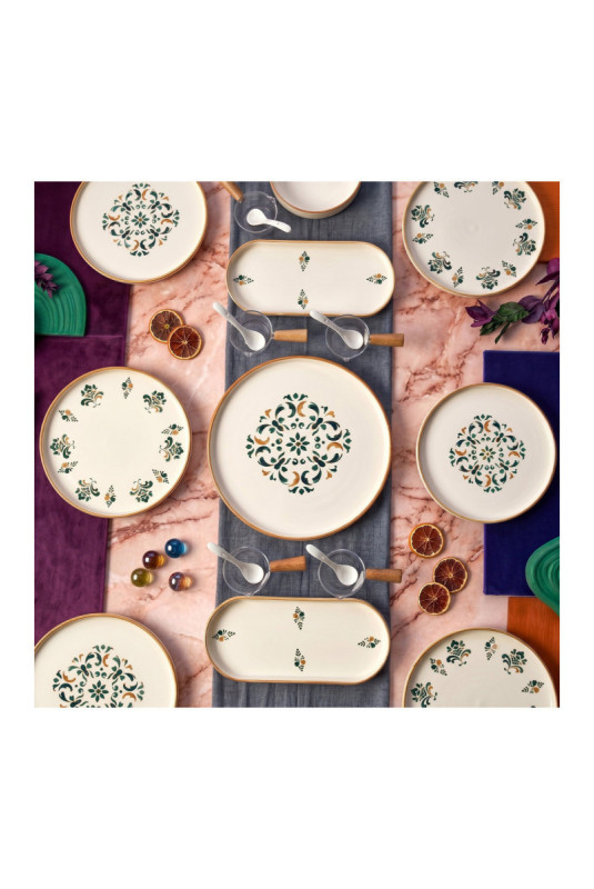 Ensemble petit-déjeuner (23 pièces) - Multicolore