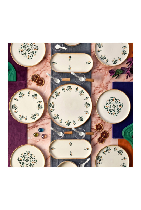 Ensemble petit-déjeuner (23 pièces) - Multicolore