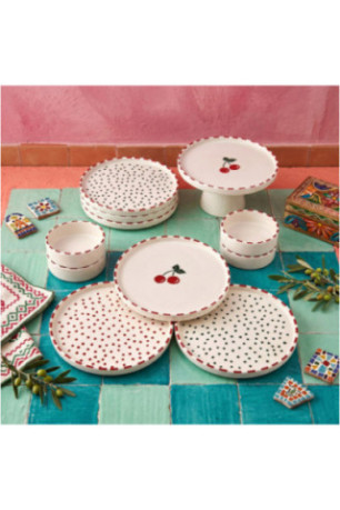 Ensemble petit-déjeuner (11 pièces) - Multicolore