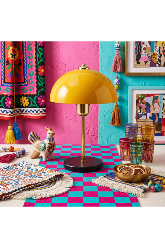 Lampe de table - Jaune