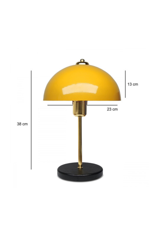Lampe de table - Jaune