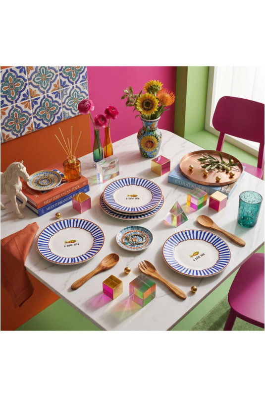 Ensemble d'assiettes de service (6 pièces) - Bleu