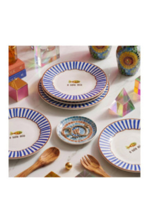 Ensemble d'assiettes de service (6 pièces) - Bleu