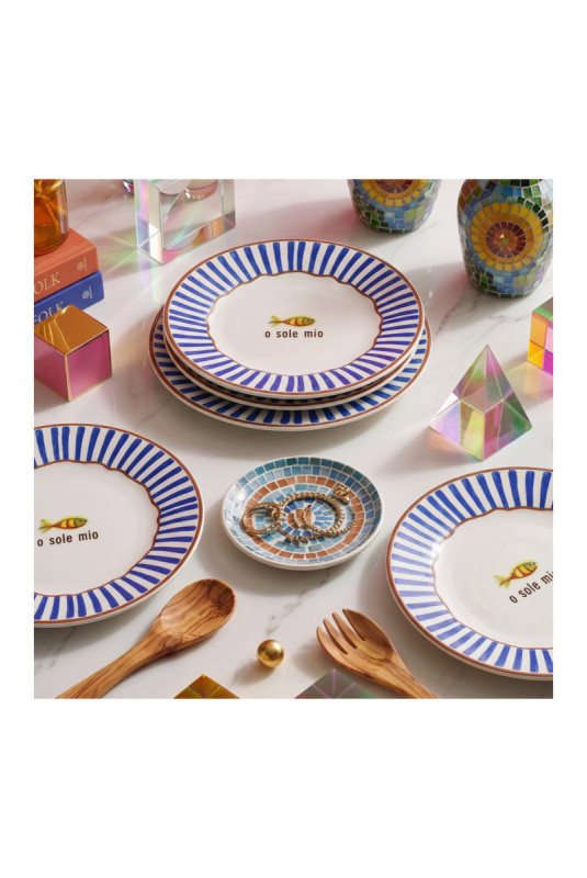 Ensemble d'assiettes de service (6 pièces) - Bleu