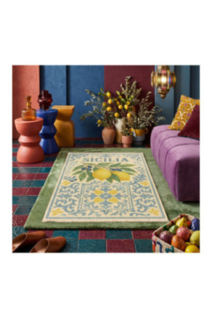 Tapis (100 x 200) - Multicolore