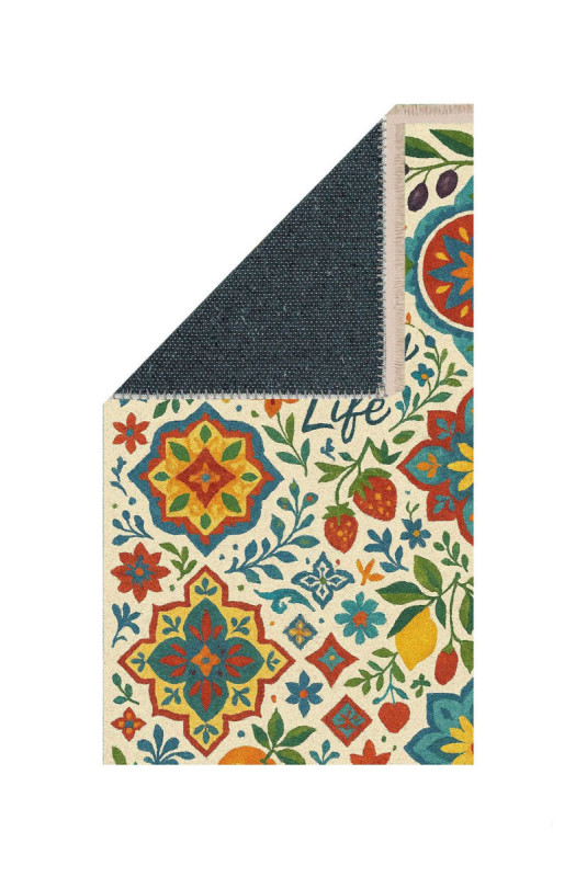 Tapis (100 x 200) - Multicolore