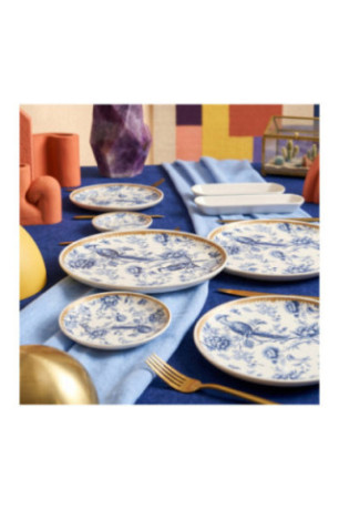 Ensemble petit-déjeuner (21 pièces) - Multicolore