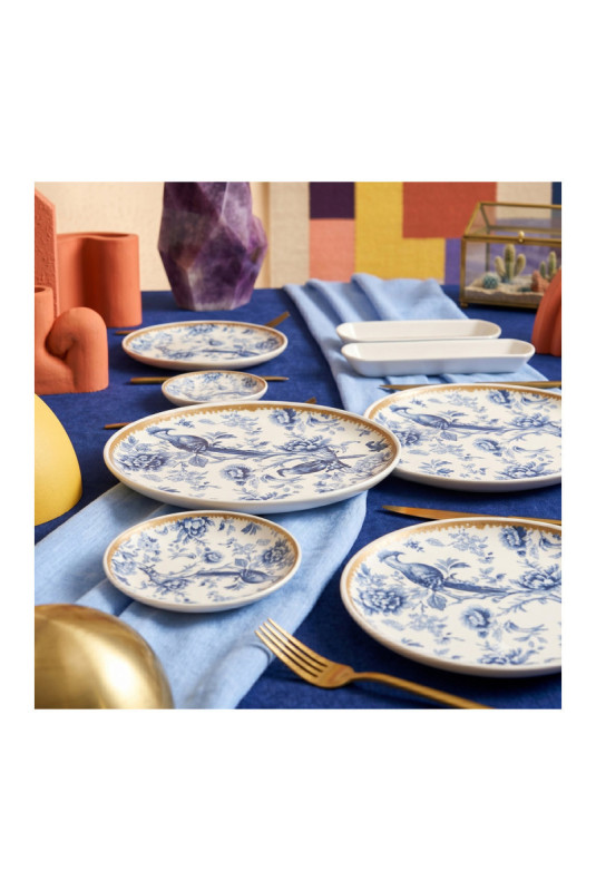 Ensemble petit-déjeuner (21 pièces) - Multicolore