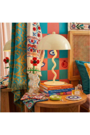 Lampe de table - Crème