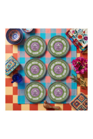 Ensemble d'assiettes de service (6 pièces) - Lilas
