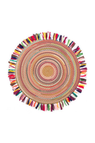 Tapis (90 x 90) - Multicolore