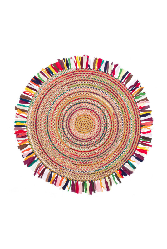 Tapis (90 x 90) - Multicolore