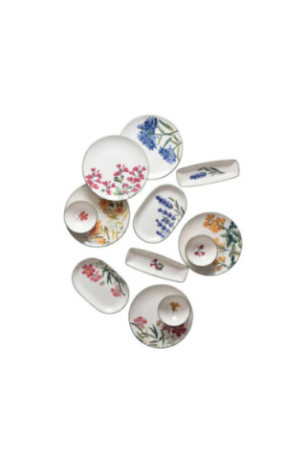 Ensemble petit-déjeuner (14 pièces) - Multicolore