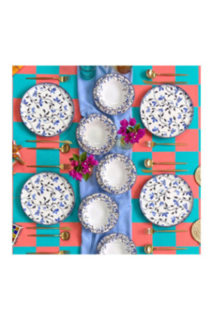 Service de table (18 pièces) - Multicolore