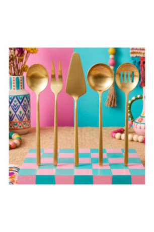 Service de table (5 pièces) - Or