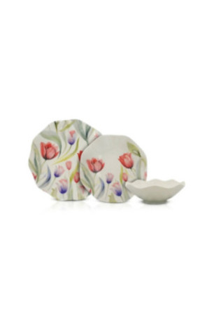 Service de table (18 pièces) - Multicolore