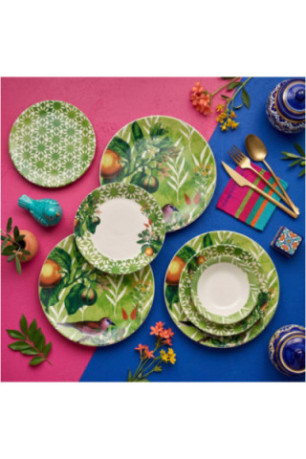 Service de table (24 pièces) - Vert