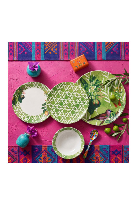 Service de table (24 pièces) - Vert
