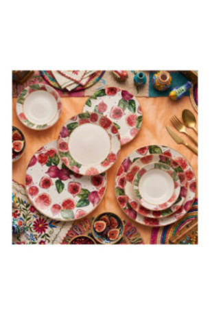 Service de table (24 pièces) - Multicolore