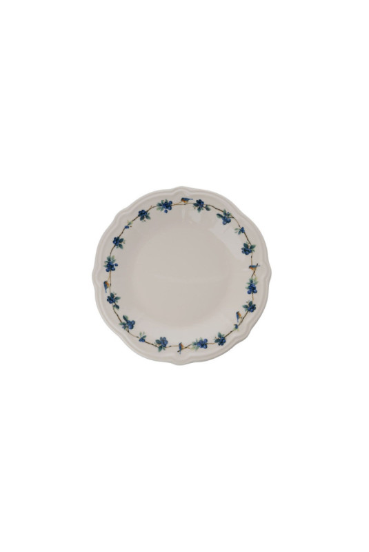 Service de table (24 pièces) - Blanc Bleu Vert