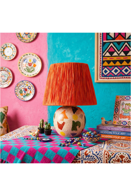 Lampe de table - Orange