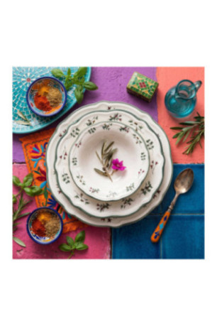 Service de table (24 pièces) - Multicolore