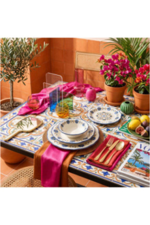 Service de table (24 pièces) - Multicolore