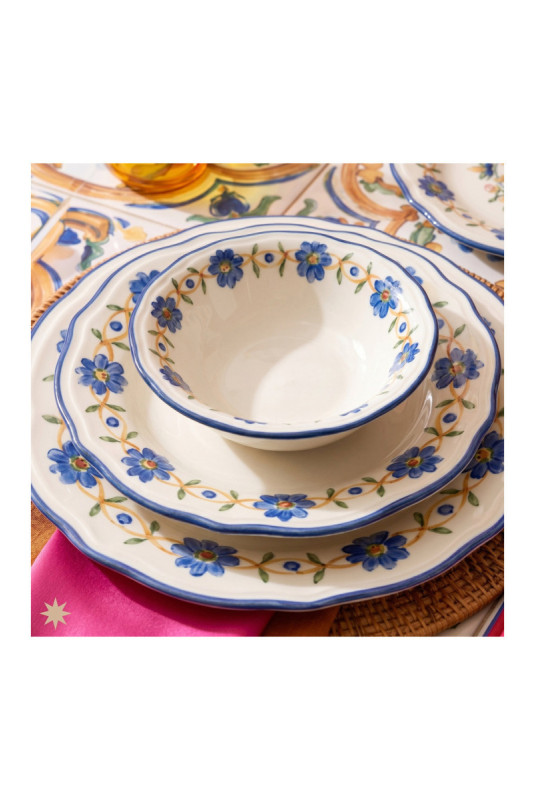 Service de table (24 pièces) - Multicolore