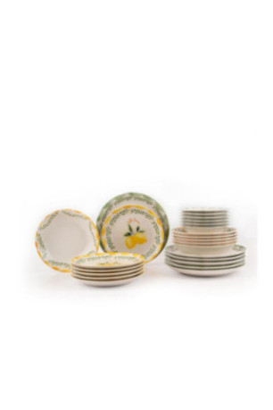 Service de table (24 pièces) - Jaune